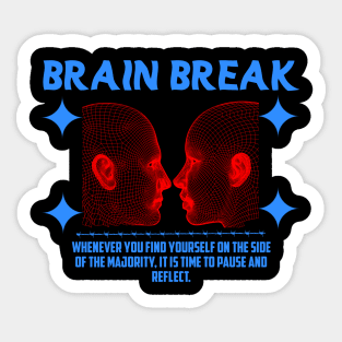 Brain Break Sticker